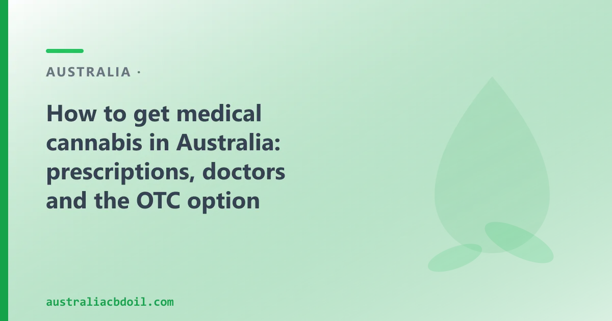 How to Get Medical Cannabis in Australia — The Prescription Pathway